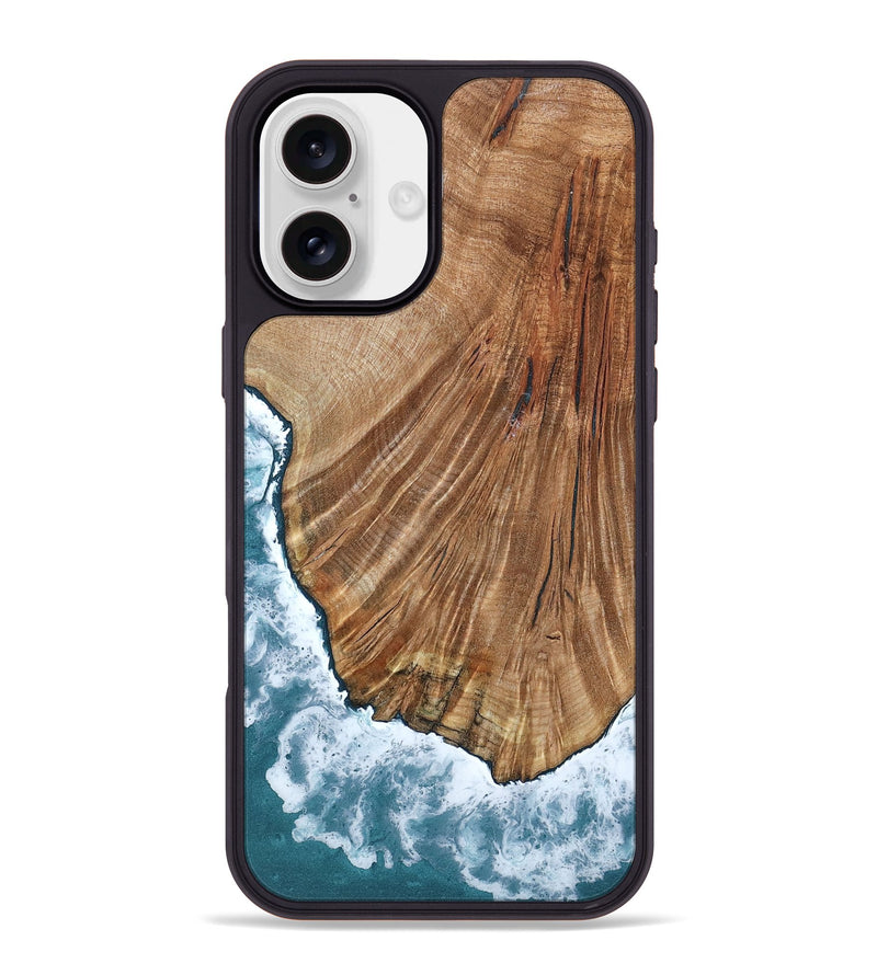 iPhone 16 Plus Wood Phone Case - Jolette (Coastal, 801294)