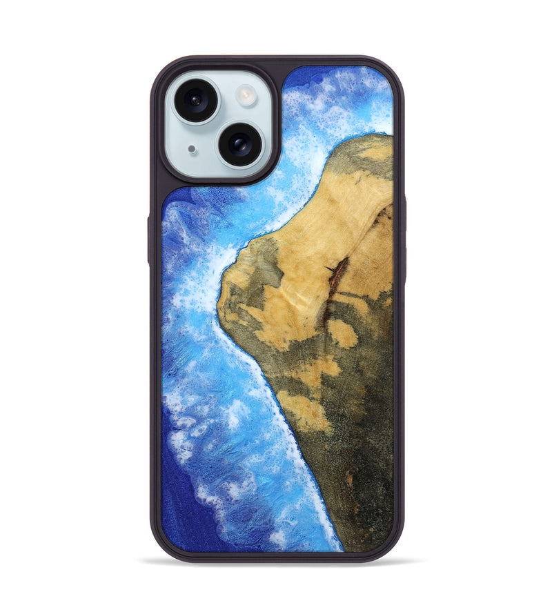 iPhone 15 Wood Phone Case - Ayanna (Coastal, 801295)