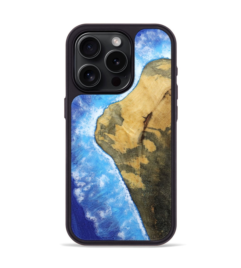 iPhone 15 Pro Wood Phone Case - Ayanna (Coastal, 801295)