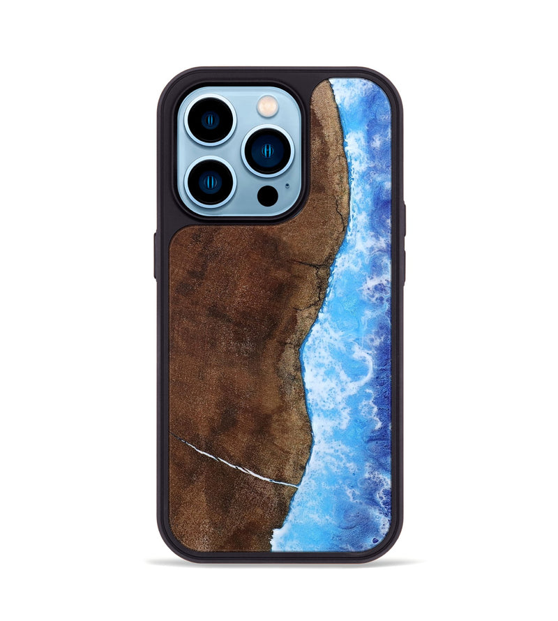 iPhone 14 Pro Wood Phone Case - Tasha (Coastal, 801297)