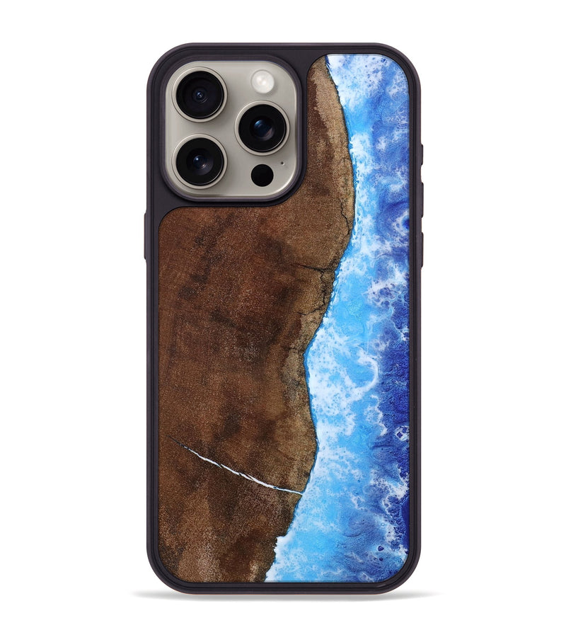 iPhone 15 Pro Max Wood Phone Case - Tasha (Coastal, 801297)