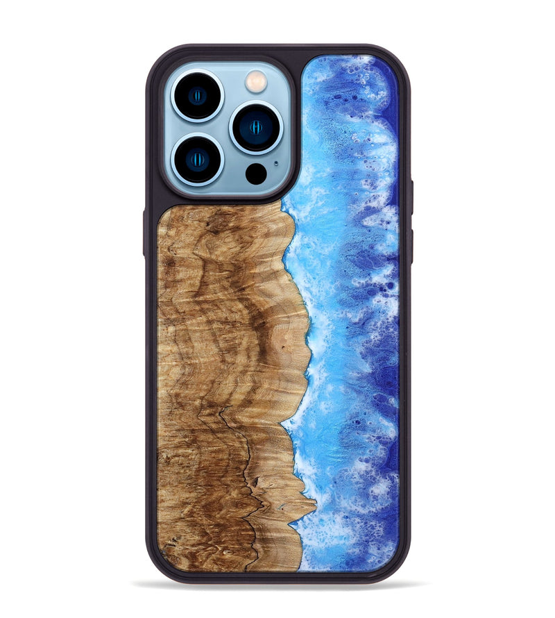 iPhone 14 Pro Max Wood Phone Case - Katlin (Coastal, 801300)