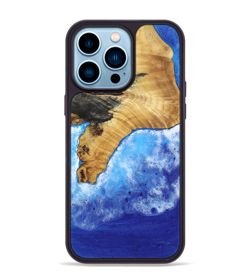 iPhone 14 Pro Max Wood Phone Case - Adelyn (Coastal, 801303)