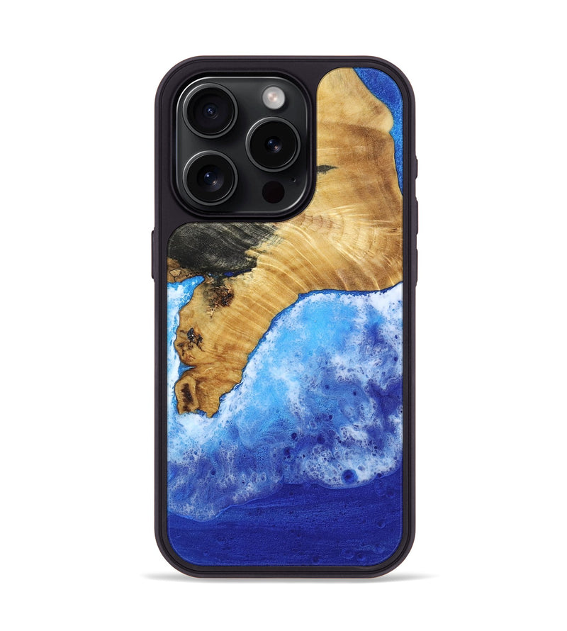 iPhone 15 Pro Wood Phone Case - Adelyn (Coastal, 801303)