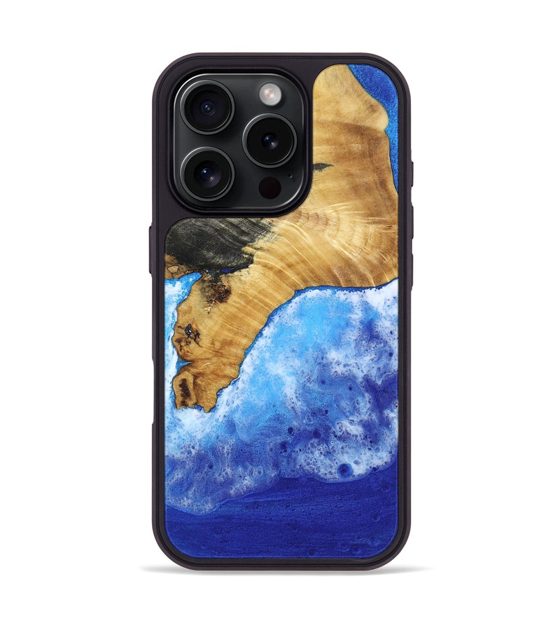 iPhone 16 Pro Wood Phone Case - Adelyn (Coastal, 801303)