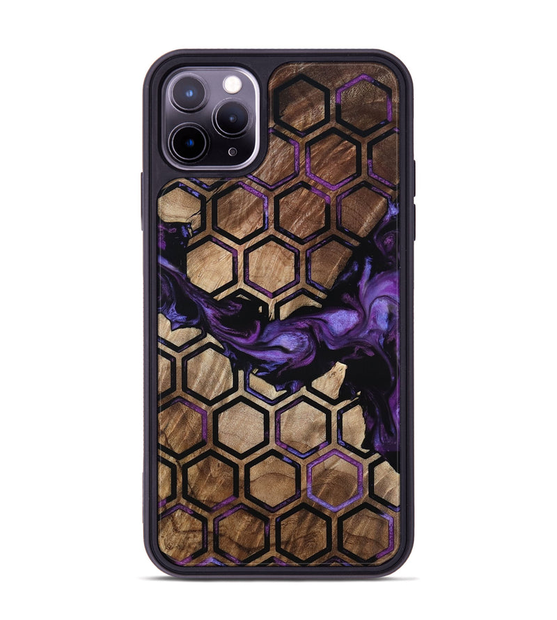iPhone 11 Pro Max Wood Phone Case - Eliezer (Pattern, 801305)