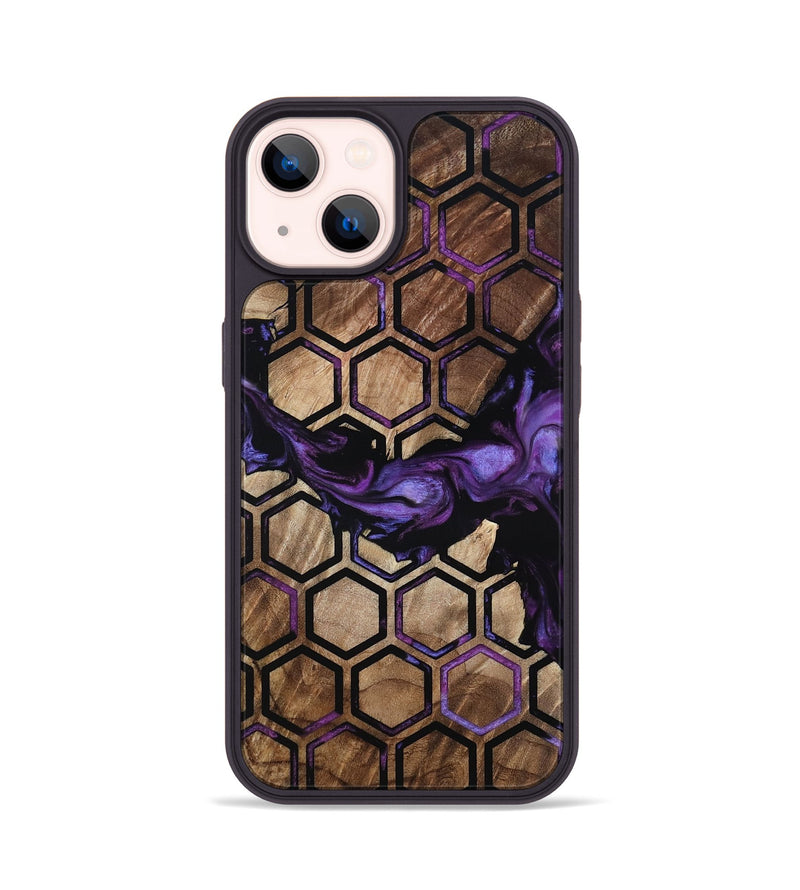 iPhone 14 Wood Phone Case - Eliezer (Pattern, 801305)