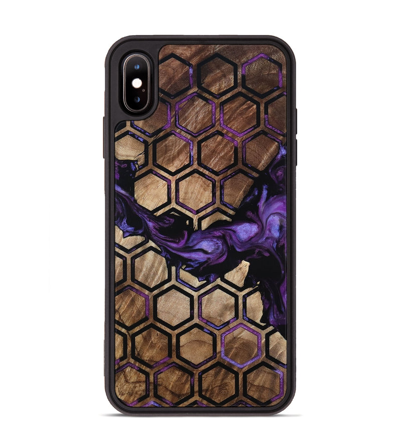 iPhone Xs Max Wood Phone Case - Eliezer (Pattern, 801305)