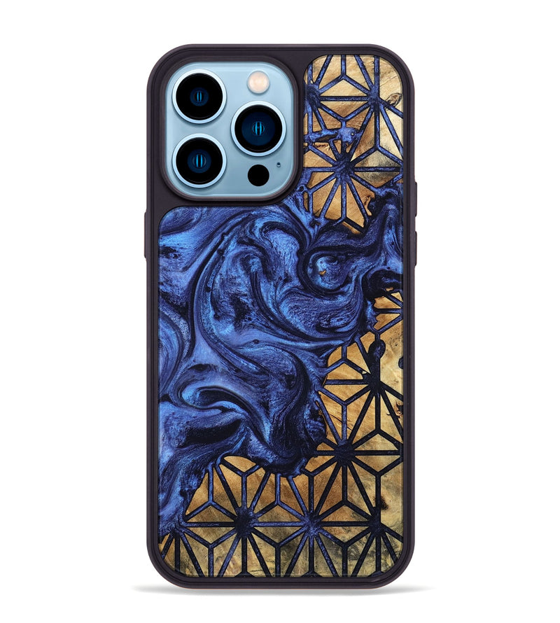 iPhone 14 Pro Max Wood Phone Case - Kirstin (Pattern, 801306)