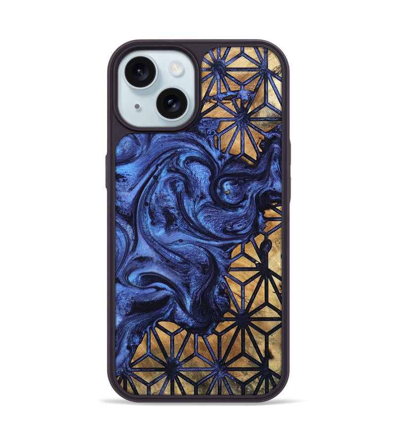 iPhone 15 Wood Phone Case - Kirstin (Pattern, 801306)