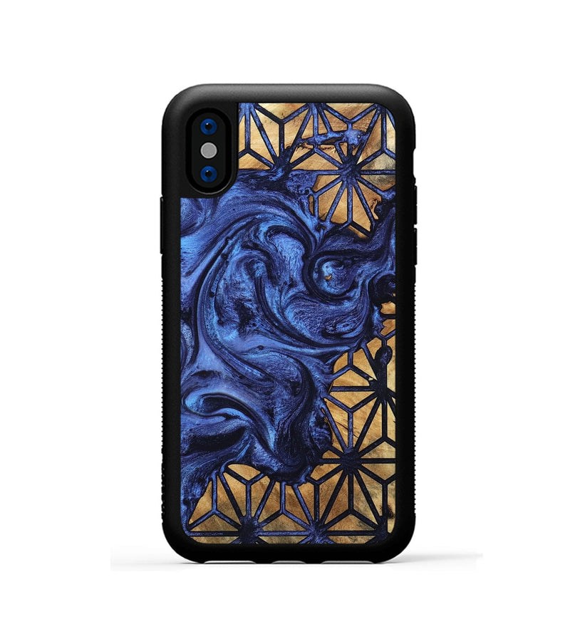iPhone Xs Wood Phone Case - Kirstin (Pattern, 801306)