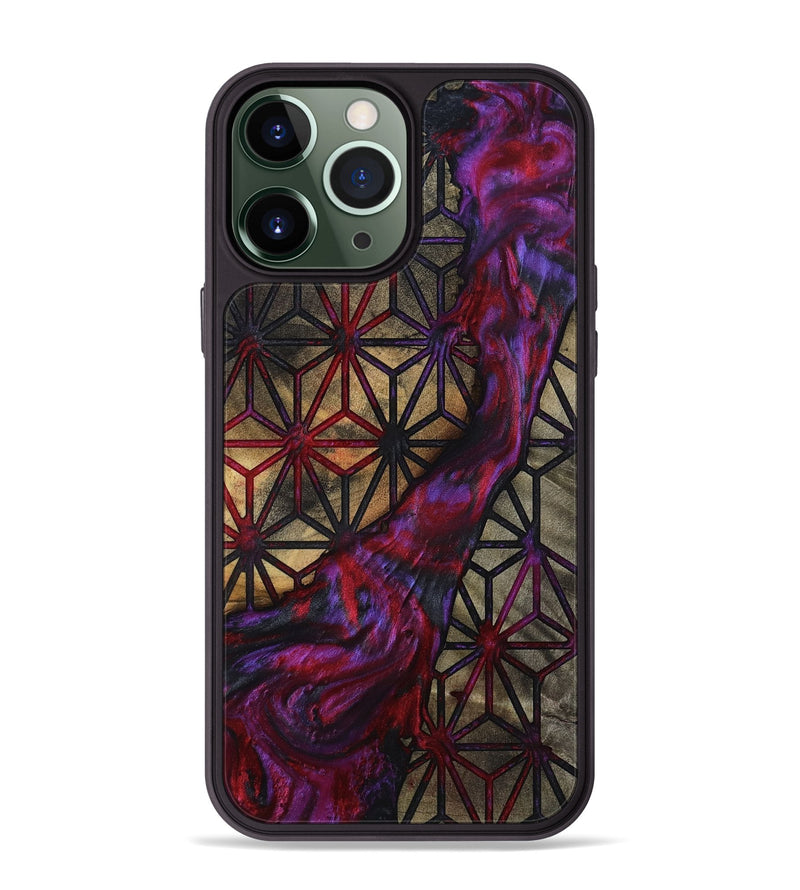 iPhone 13 Pro Max Wood Phone Case - Noa (Pattern, 801308)