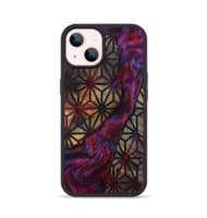 iPhone 14 Wood Phone Case - Noa (Pattern, 801308)