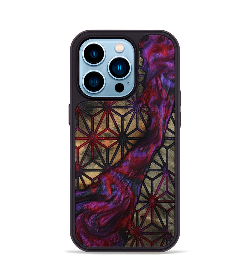 iPhone 14 Pro Wood Phone Case - Noa (Pattern, 801308)