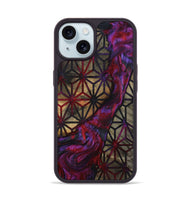 iPhone 15 Wood Phone Case - Noa (Pattern, 801308)