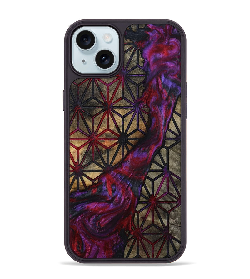 iPhone 15 Plus Wood Phone Case - Noa (Pattern, 801308)