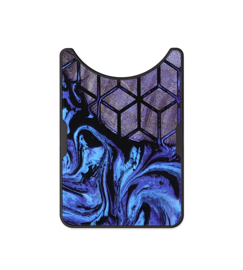 Alloy Wood Wallet - Jaunita (Pattern, 801309)