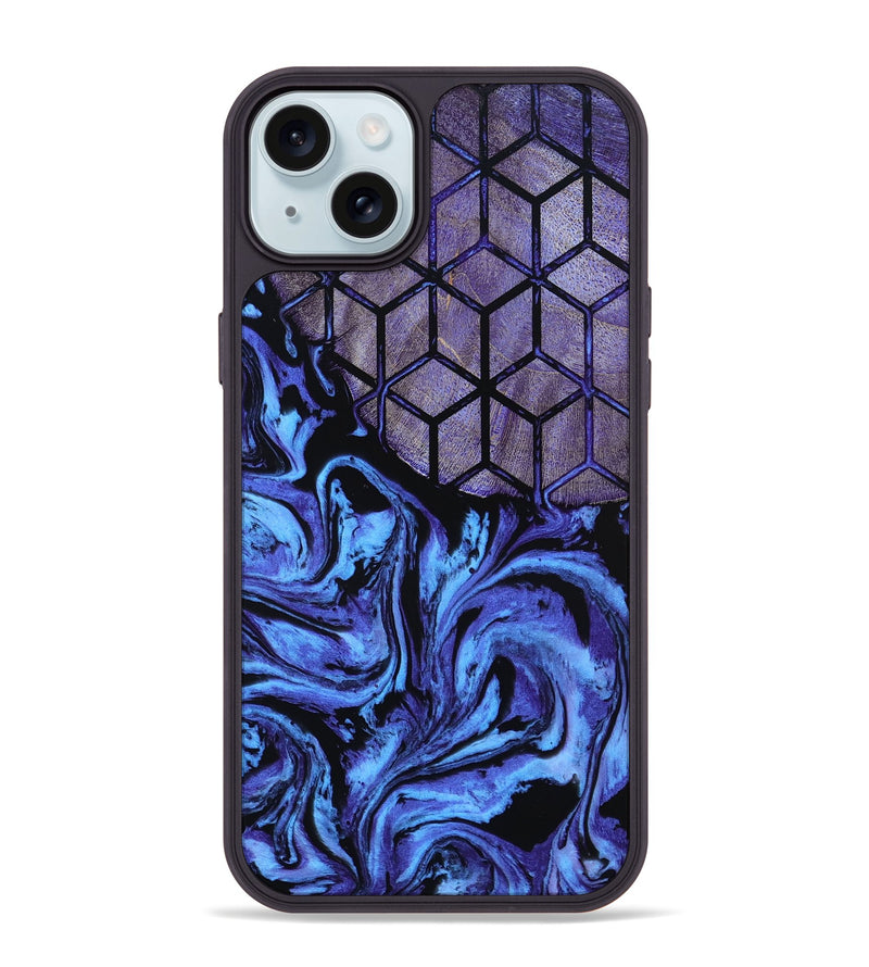 iPhone 15 Plus Wood Phone Case - Jaunita (Pattern, 801309)