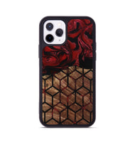 iPhone 11 Pro Wood Phone Case - Araceli (Pattern, 801311)