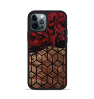 iPhone 12 Pro Wood Phone Case - Araceli (Pattern, 801311)