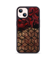 iPhone 14 Wood Phone Case - Araceli (Pattern, 801311)