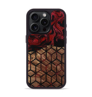 iPhone 15 Pro Wood Phone Case - Araceli (Pattern, 801311)