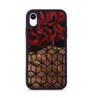 iPhone Xr Wood Phone Case - Araceli (Pattern, 801311)