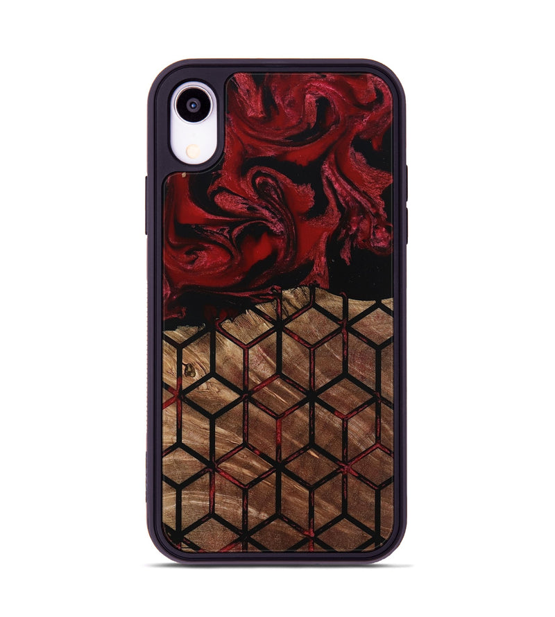 iPhone Xr Wood Phone Case - Araceli (Pattern, 801311)