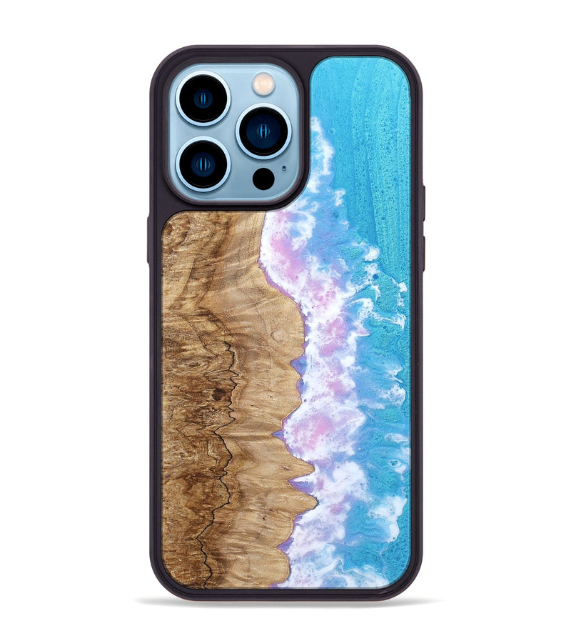 iPhone 14 Pro Max Wood Phone Case - Shirley (Coastal, 801322)