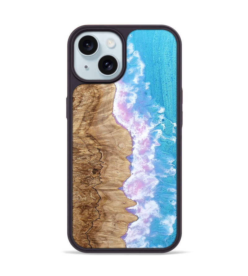 iPhone 15 Wood Phone Case - Shirley (Coastal, 801322)