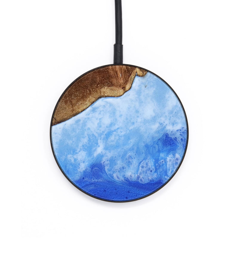Circle Wood Wireless Charger - Kittie (Coastal, 801324)
