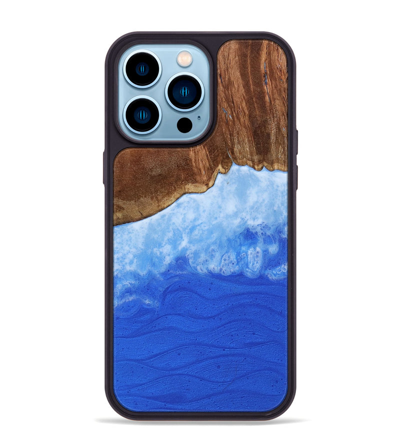 iPhone 14 Pro Max Wood Phone Case - Kittie (Coastal, 801324)