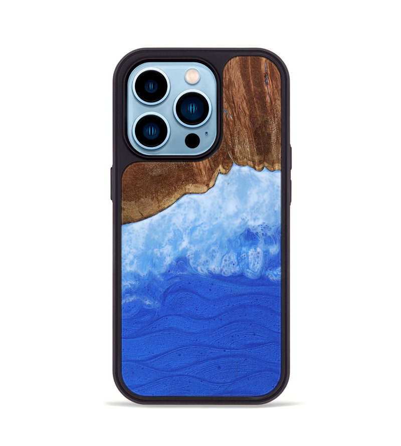 iPhone 14 Pro Wood Phone Case - Kittie (Coastal, 801324)