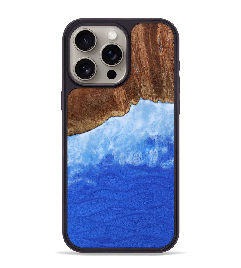 iPhone 15 Pro Max Wood Phone Case - Kittie (Coastal, 801324)