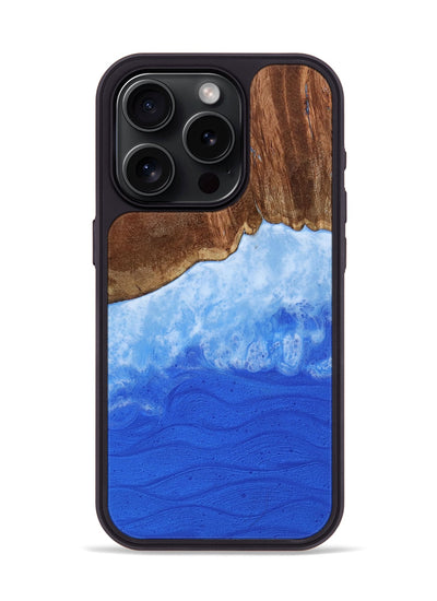 iPhone 15 Pro Wood Phone Case - Kittie (Coastal, 801324)