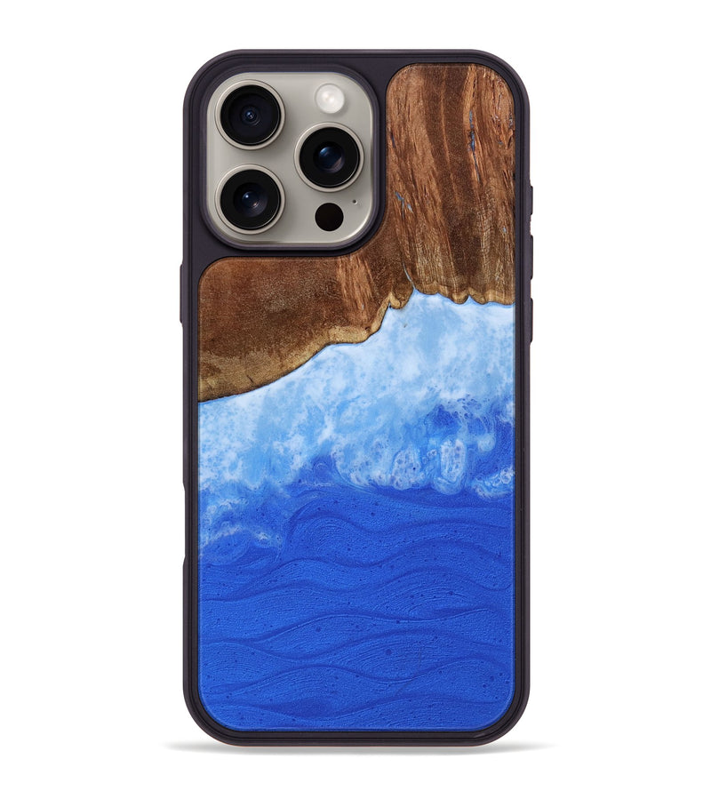 iPhone 16 Pro Max Wood Phone Case - Kittie (Coastal, 801324)