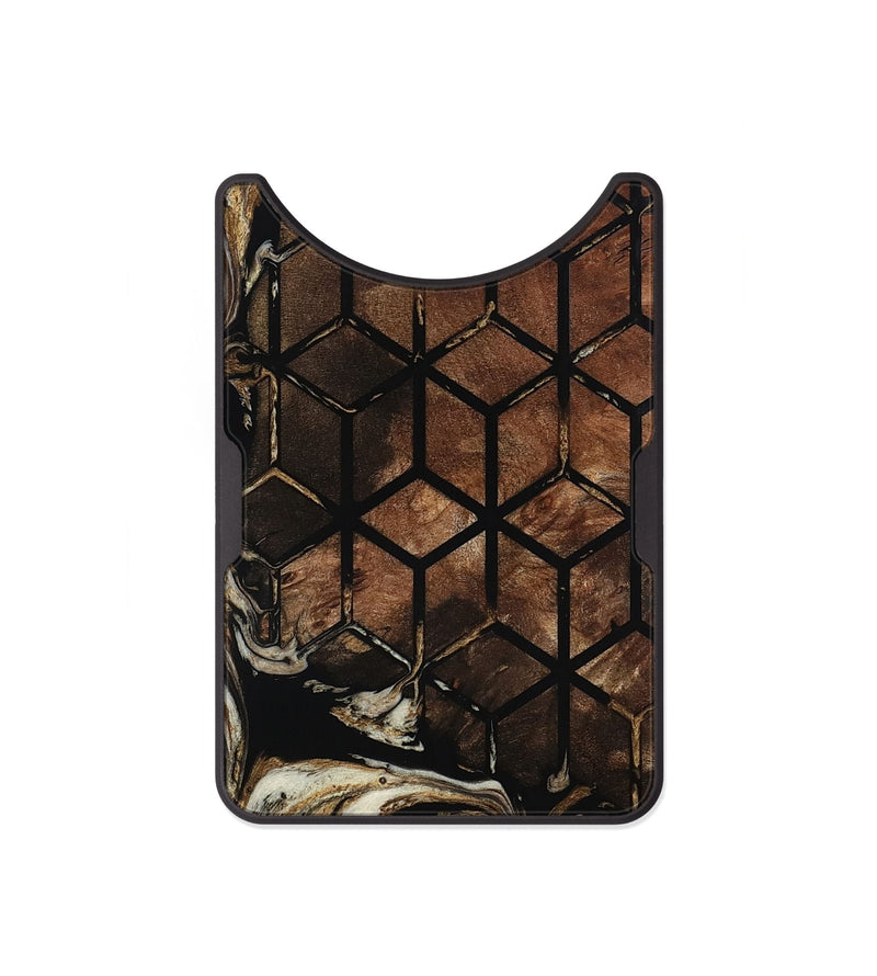 Alloy Wood Wallet - Russel (Pattern, 801325)