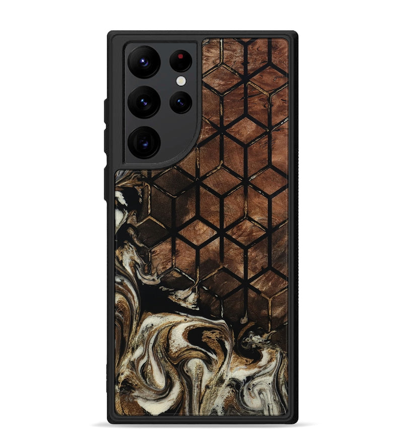 Galaxy S22 Ultra Wood Phone Case - Russel (Pattern, 801325)