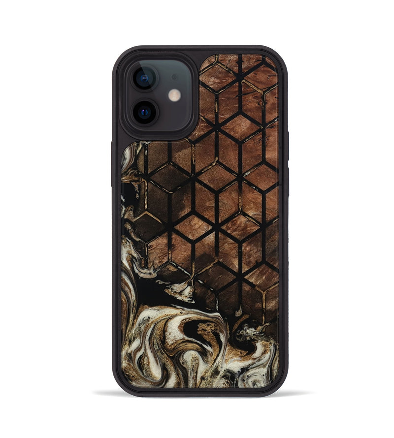 iPhone 12 Wood Phone Case - Russel (Pattern, 801325)