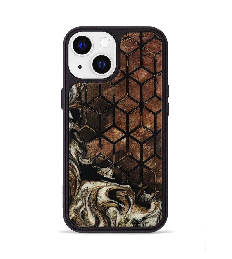 iPhone 13 Wood Phone Case - Russel (Pattern, 801325)