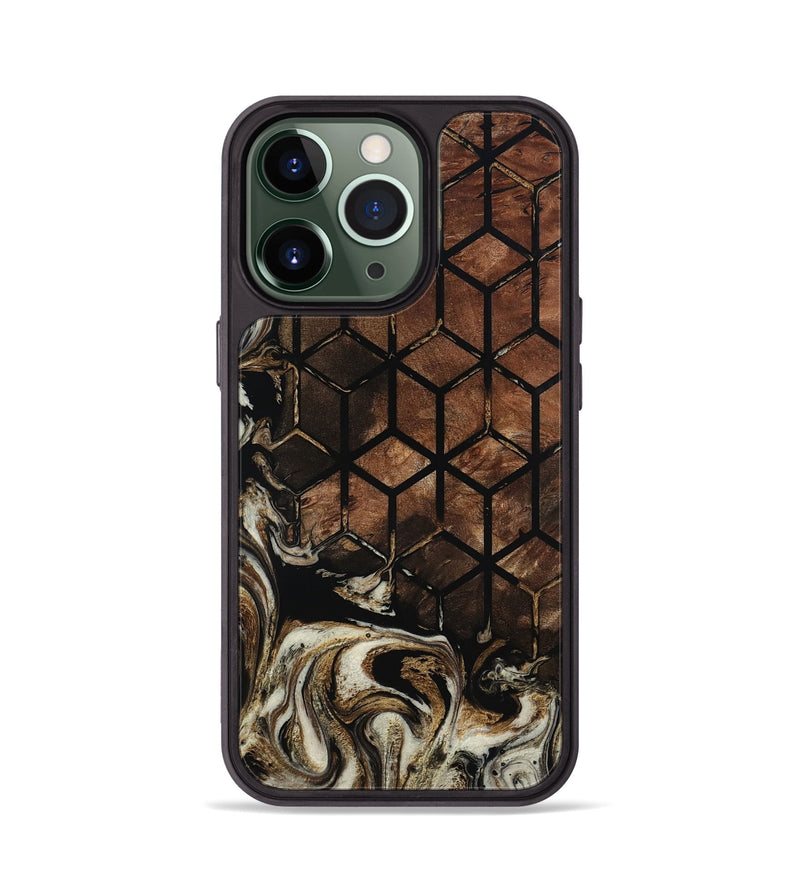 iPhone 13 Pro Wood Phone Case - Russel (Pattern, 801325)