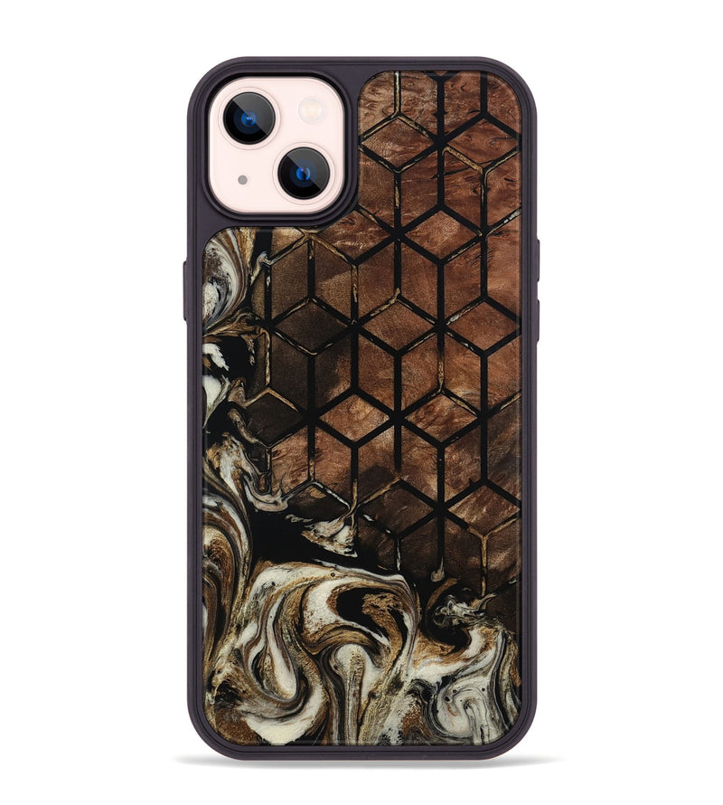 iPhone 14 Plus Wood Phone Case - Russel (Pattern, 801325)
