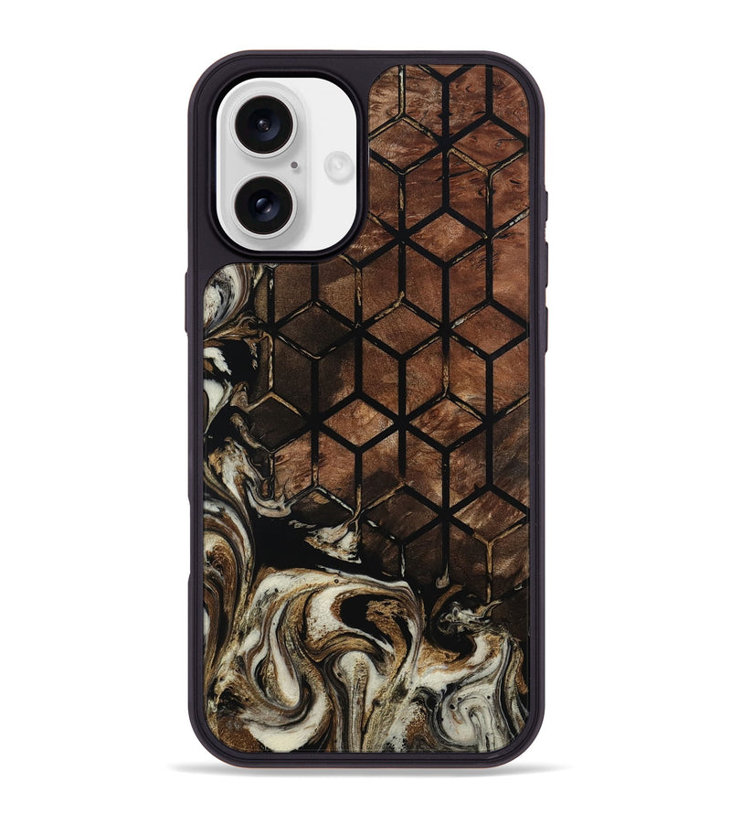 iPhone 16 Plus Wood Phone Case - Russel (Pattern, 801325)