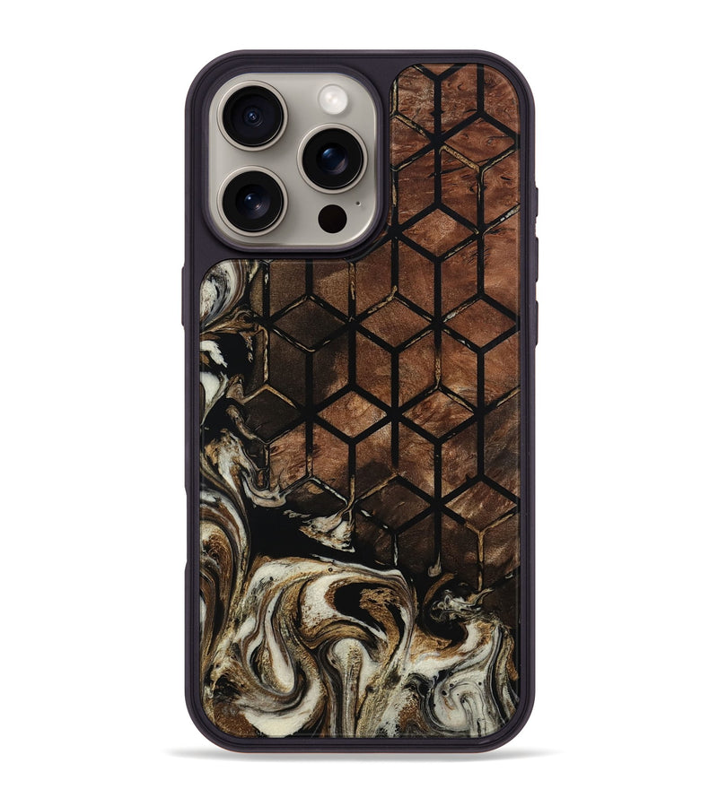 iPhone 16 Pro Max Wood Phone Case - Russel (Pattern, 801325)