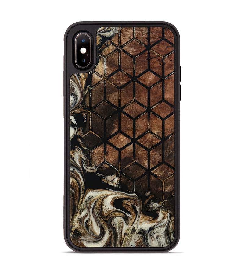 iPhone Xs Max Wood Phone Case - Russel (Pattern, 801325)