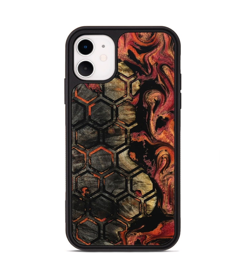 iPhone 11 Wood Phone Case - Aaden (Pattern, 801326)