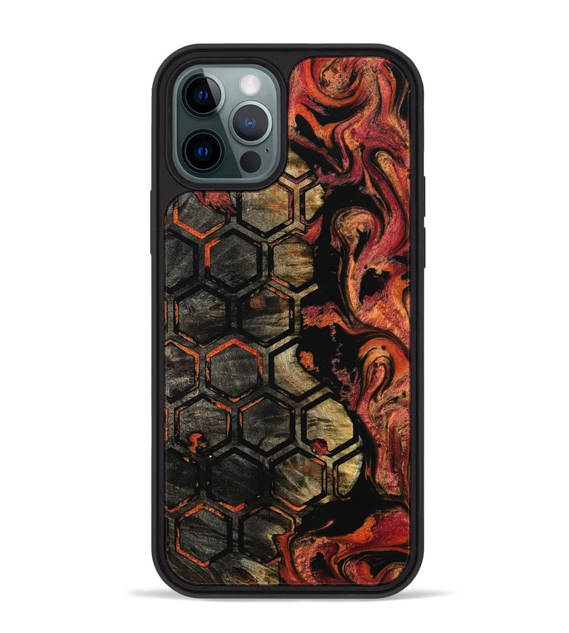 iPhone 12 Pro Max Wood Phone Case - Aaden (Pattern, 801326)