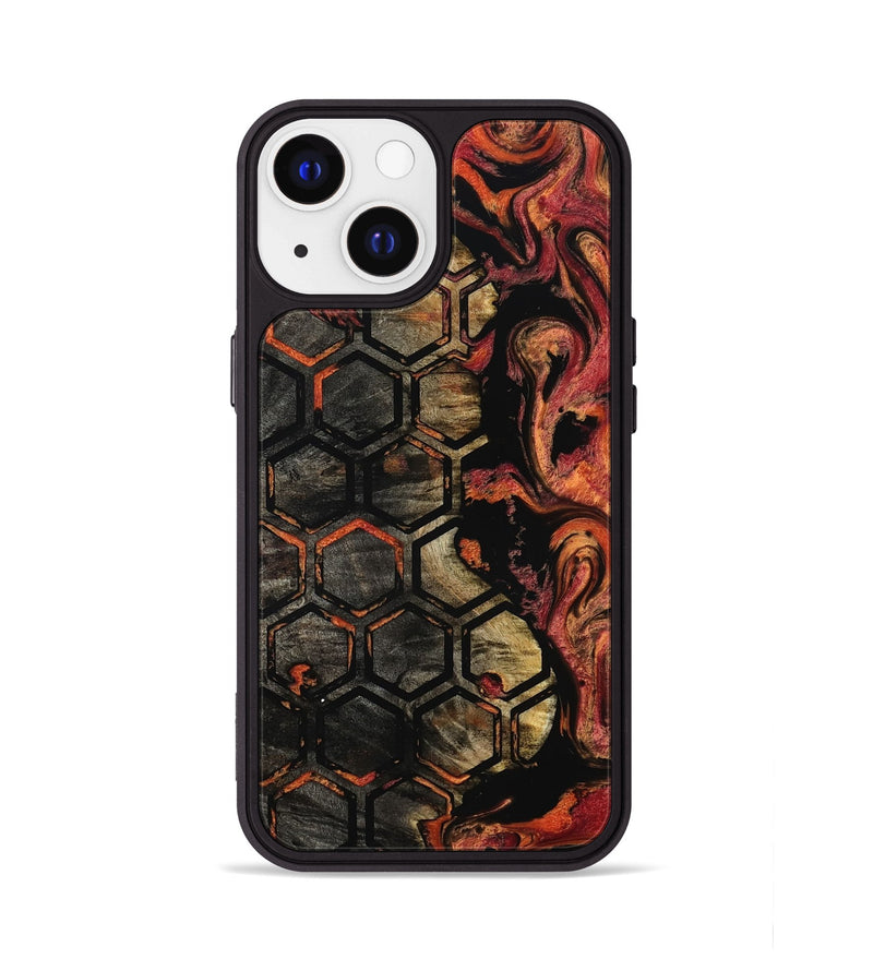 iPhone 13 Wood Phone Case - Aaden (Pattern, 801326)