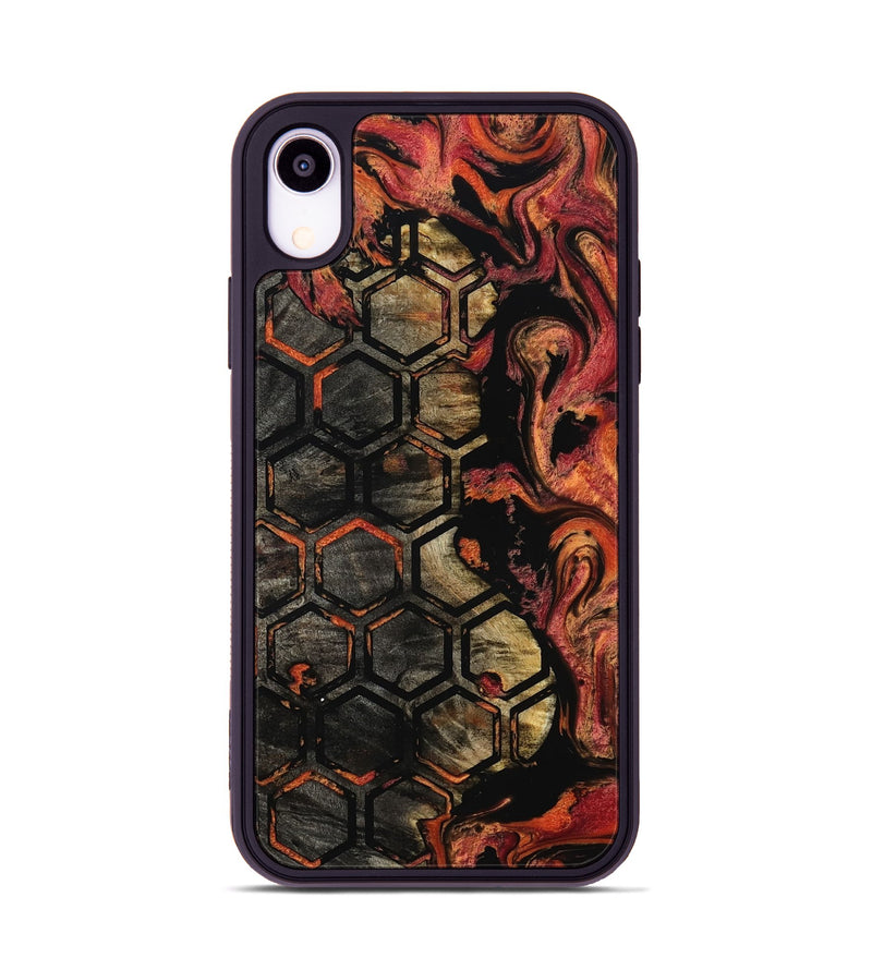 iPhone Xr Wood Phone Case - Aaden (Pattern, 801326)