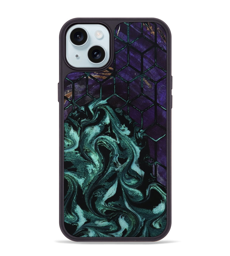 iPhone 15 Plus Wood Phone Case - Dillan (Pattern, 801328)